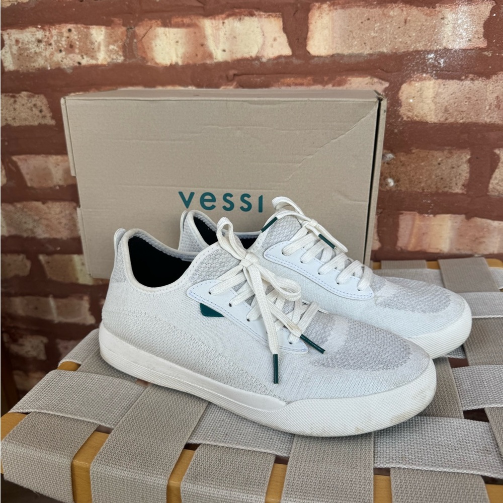 Vessi White Weekend Sneakers